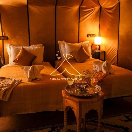 Sahara Desert Camping - Luxury Desert Camp Merzouga แอรฟูด ภายนอก รูปภาพ