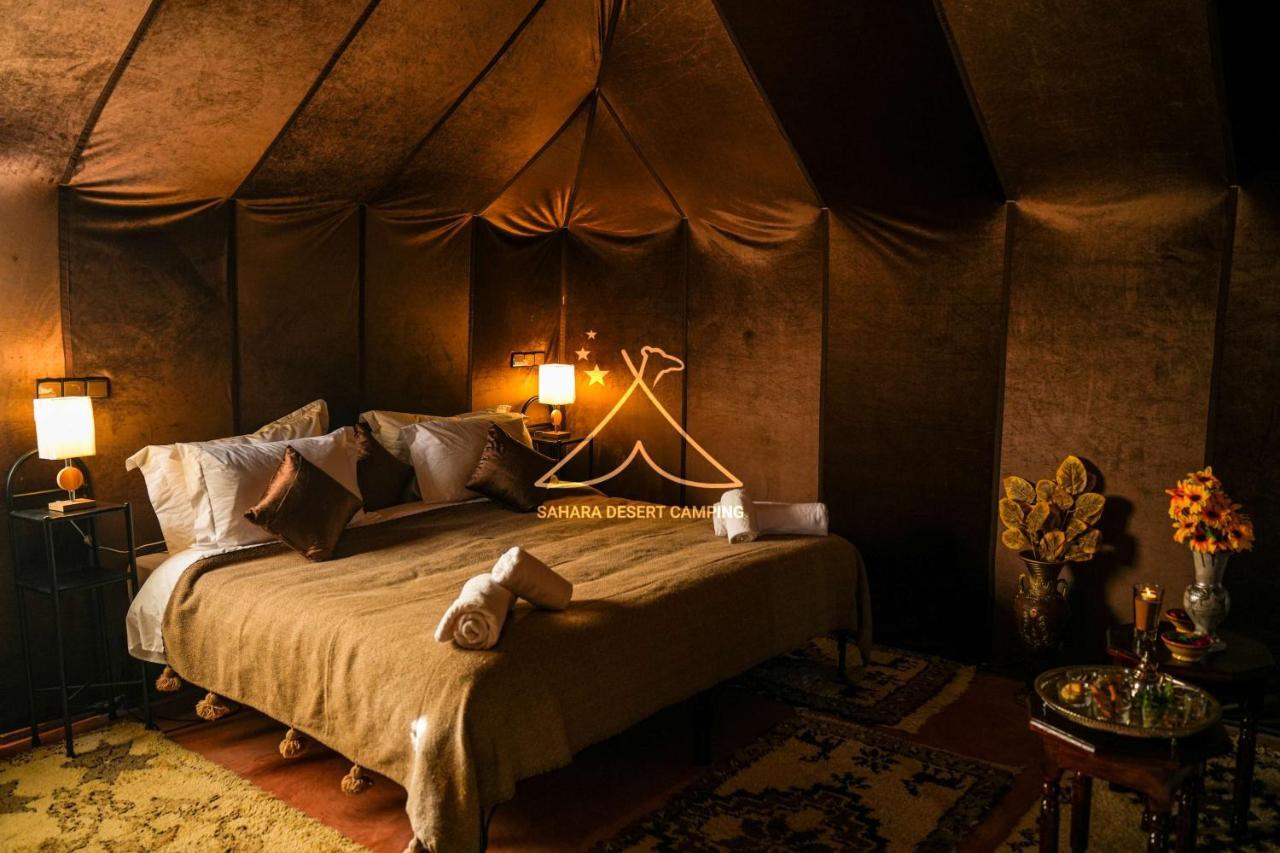 Sahara Desert Camping - Luxury Desert Camp Merzouga แอรฟูด ภายนอก รูปภาพ