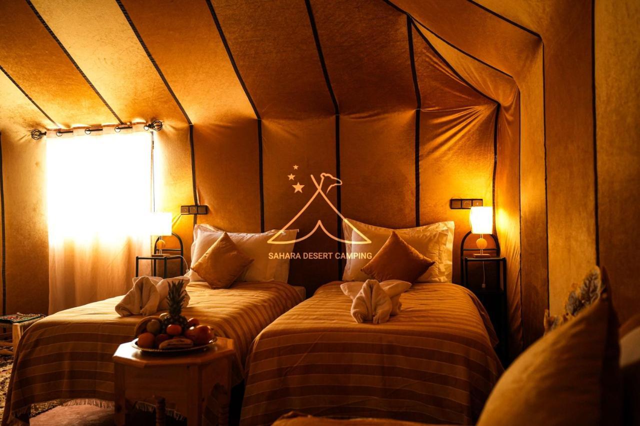 Sahara Desert Camping - Luxury Desert Camp Merzouga แอรฟูด ภายนอก รูปภาพ