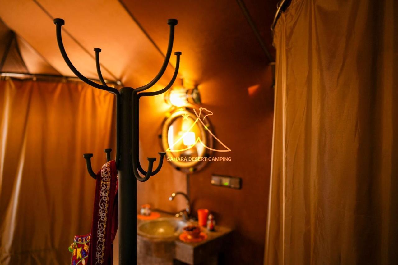 Sahara Desert Camping - Luxury Desert Camp Merzouga แอรฟูด ภายนอก รูปภาพ
