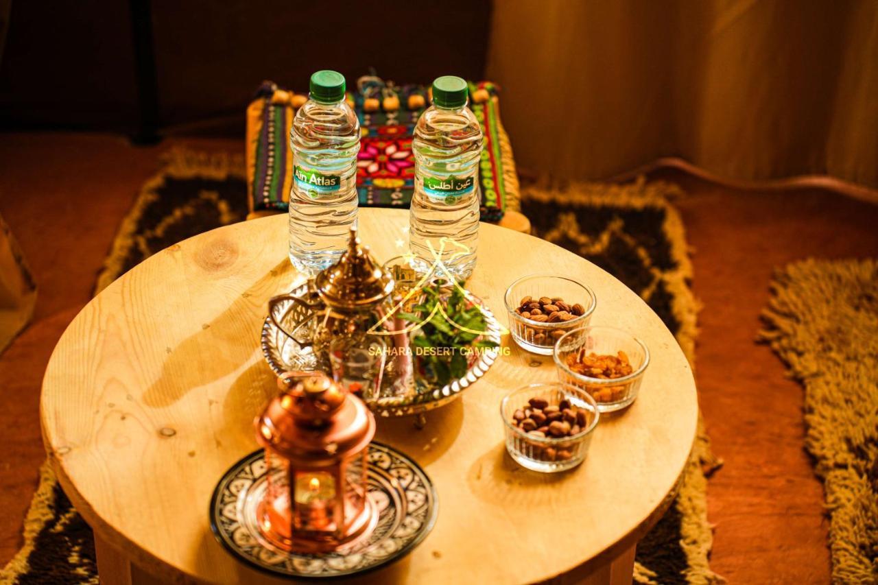 Sahara Desert Camping - Luxury Desert Camp Merzouga แอรฟูด ภายนอก รูปภาพ