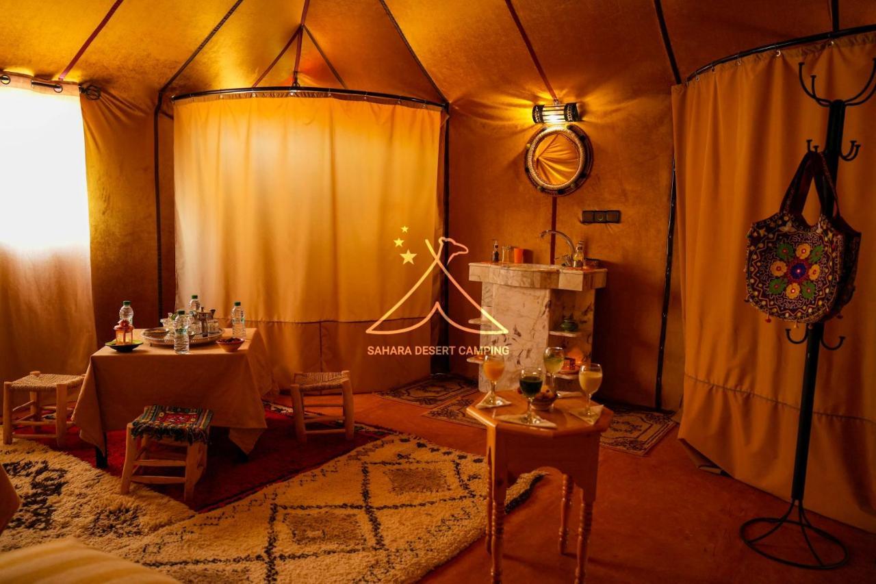 Sahara Desert Camping - Luxury Desert Camp Merzouga แอรฟูด ภายนอก รูปภาพ
