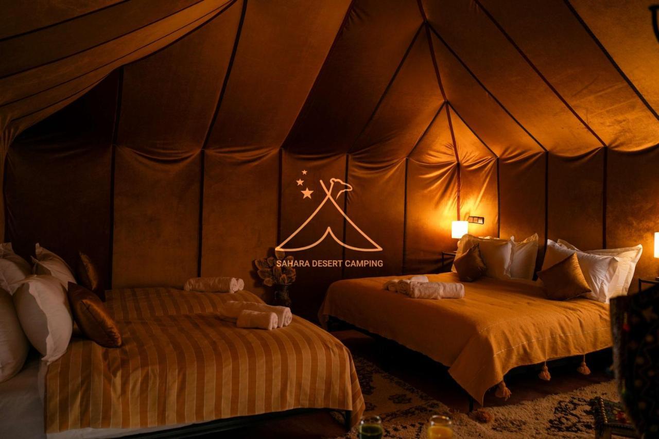 Sahara Desert Camping - Luxury Desert Camp Merzouga แอรฟูด ภายนอก รูปภาพ