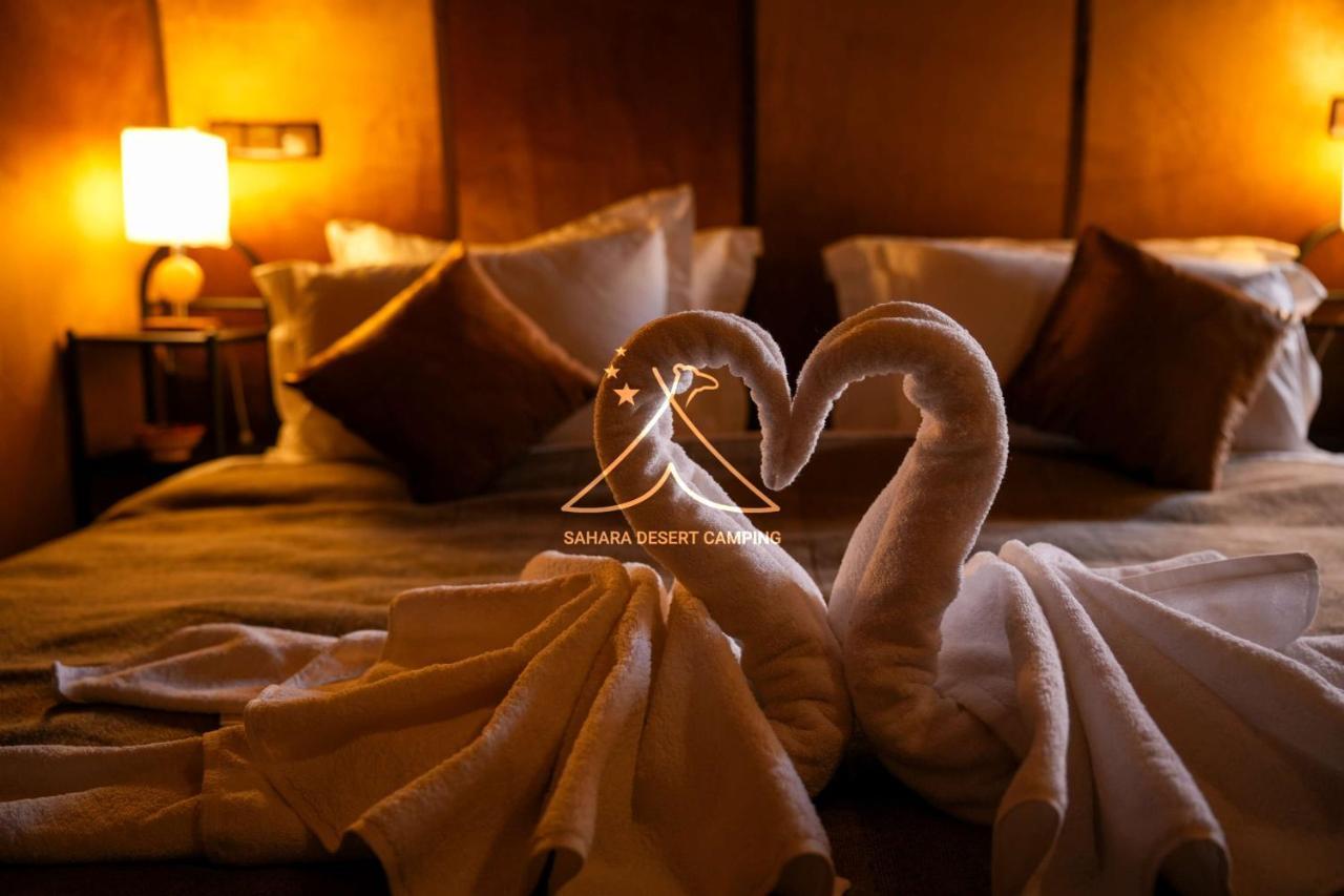 Sahara Desert Camping - Luxury Desert Camp Merzouga แอรฟูด ภายนอก รูปภาพ