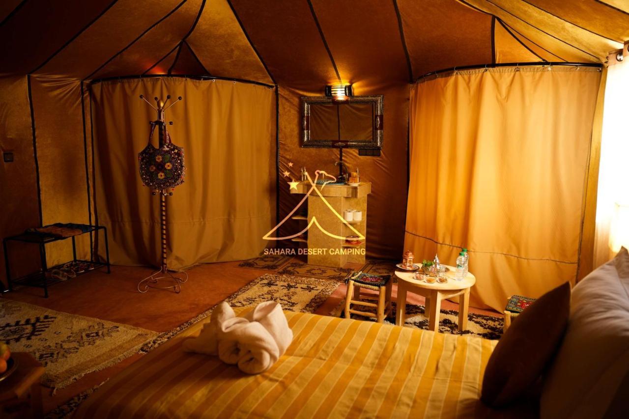 Sahara Desert Camping - Luxury Desert Camp Merzouga แอรฟูด ภายนอก รูปภาพ