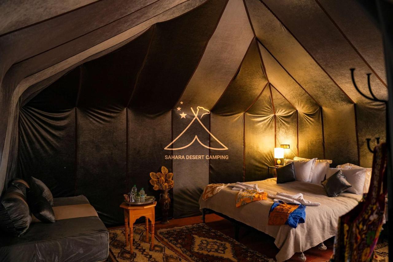 Sahara Desert Camping - Luxury Desert Camp Merzouga แอรฟูด ภายนอก รูปภาพ