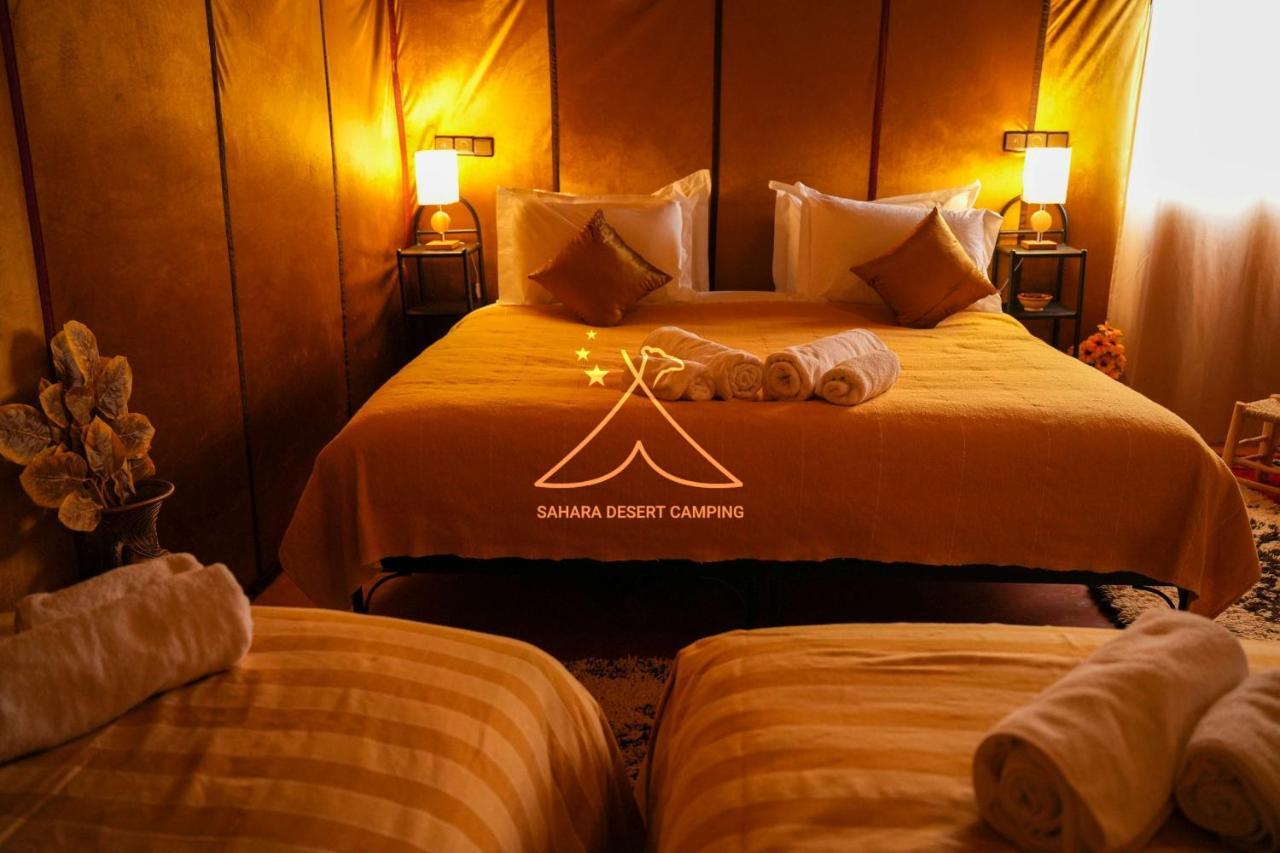 Sahara Desert Camping - Luxury Desert Camp Merzouga แอรฟูด ภายนอก รูปภาพ