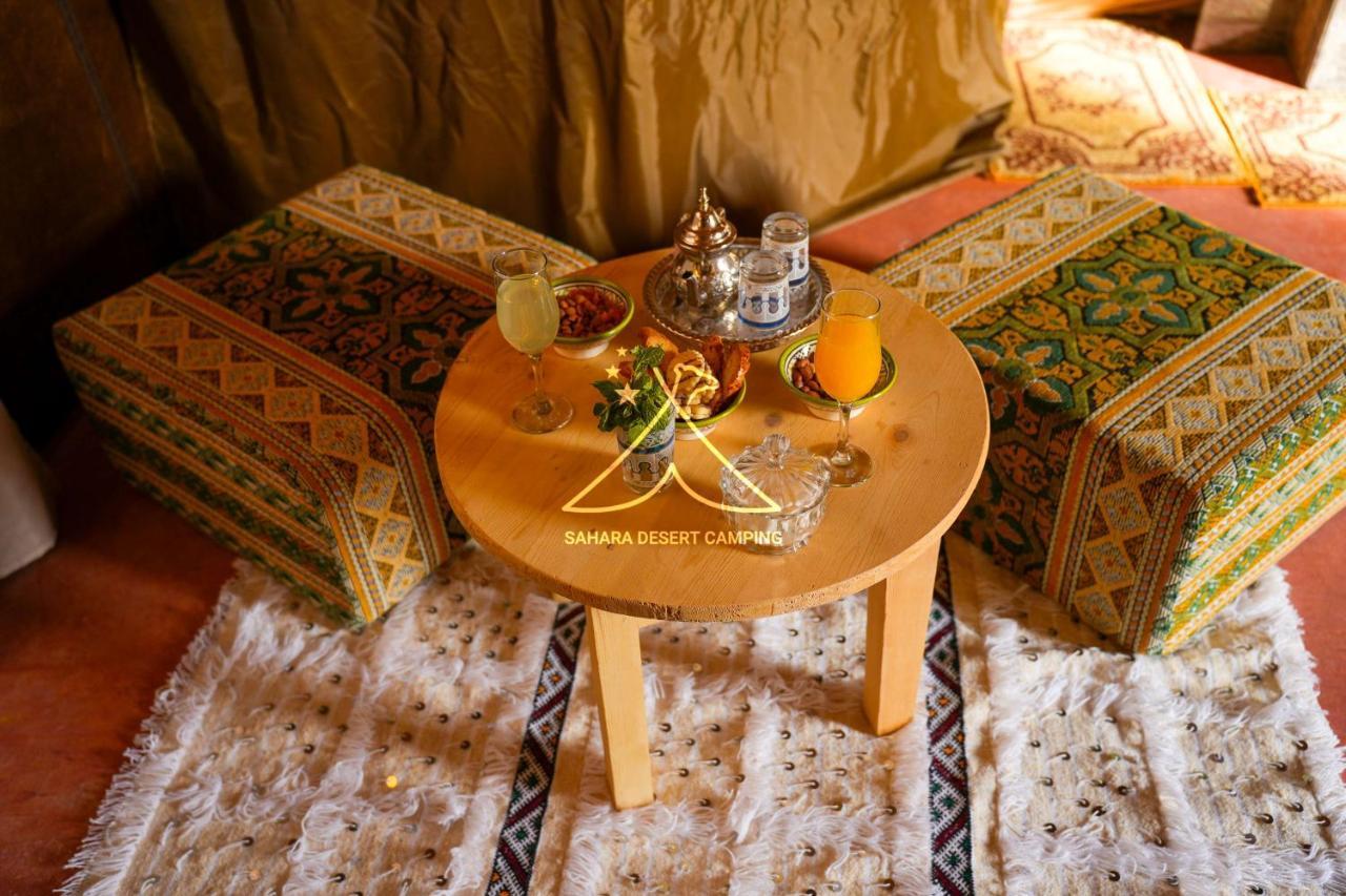 Sahara Desert Camping - Luxury Desert Camp Merzouga แอรฟูด ภายนอก รูปภาพ