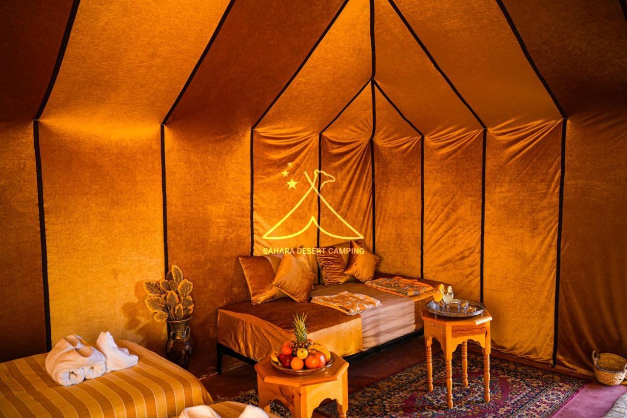 Sahara Desert Camping - Luxury Desert Camp Merzouga แอรฟูด ภายนอก รูปภาพ