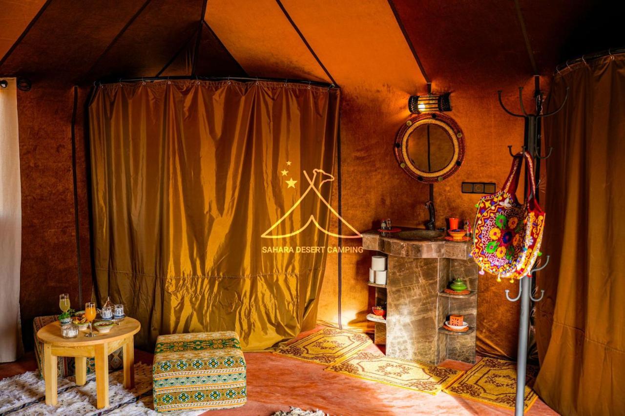 Sahara Desert Camping - Luxury Desert Camp Merzouga แอรฟูด ภายนอก รูปภาพ