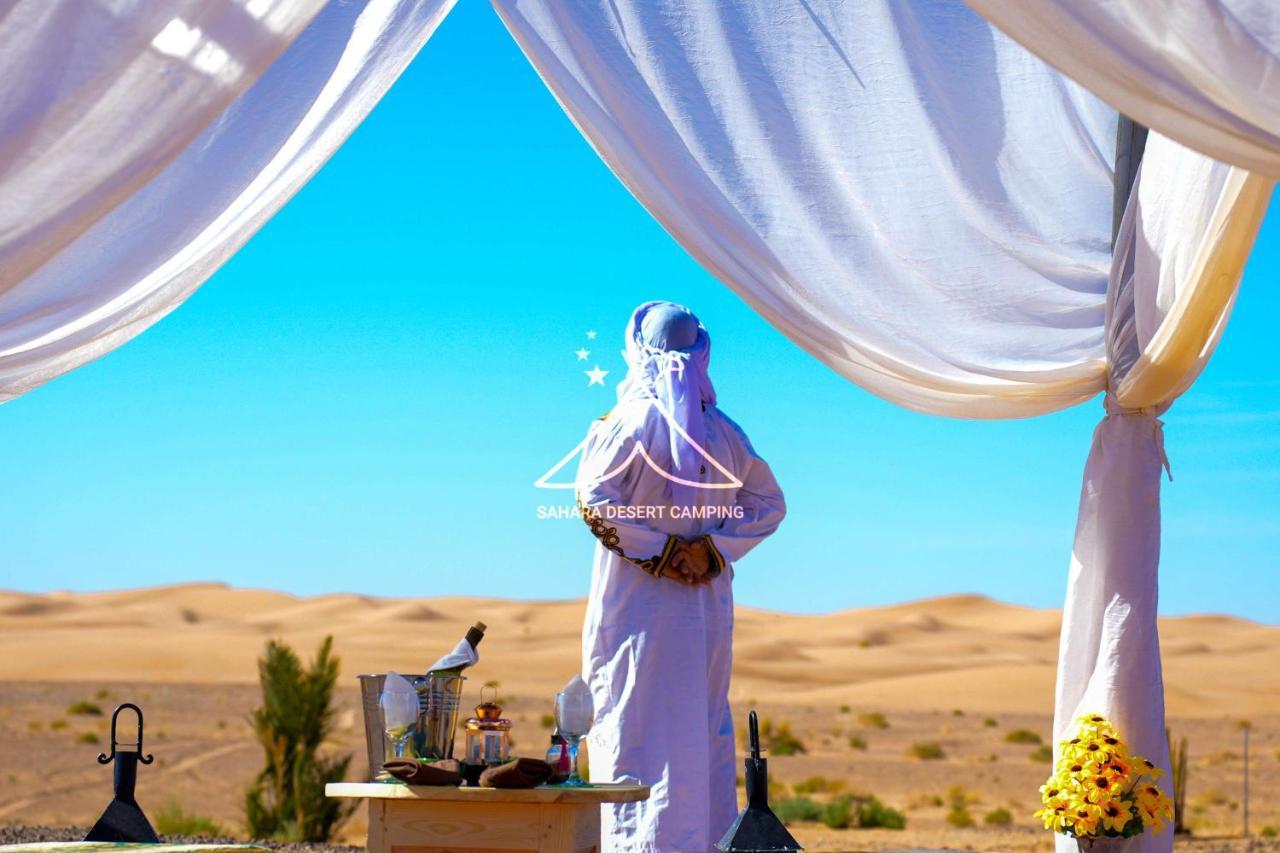 Sahara Desert Camping - Luxury Desert Camp Merzouga แอรฟูด ภายนอก รูปภาพ