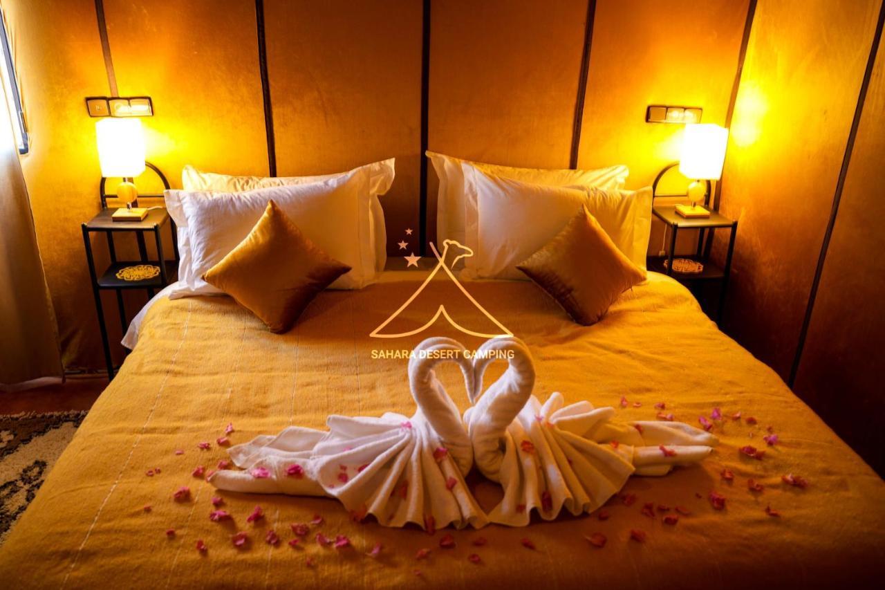 Sahara Desert Camping - Luxury Desert Camp Merzouga แอรฟูด ภายนอก รูปภาพ