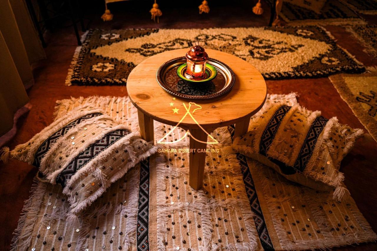 Sahara Desert Camping - Luxury Desert Camp Merzouga แอรฟูด ภายนอก รูปภาพ
