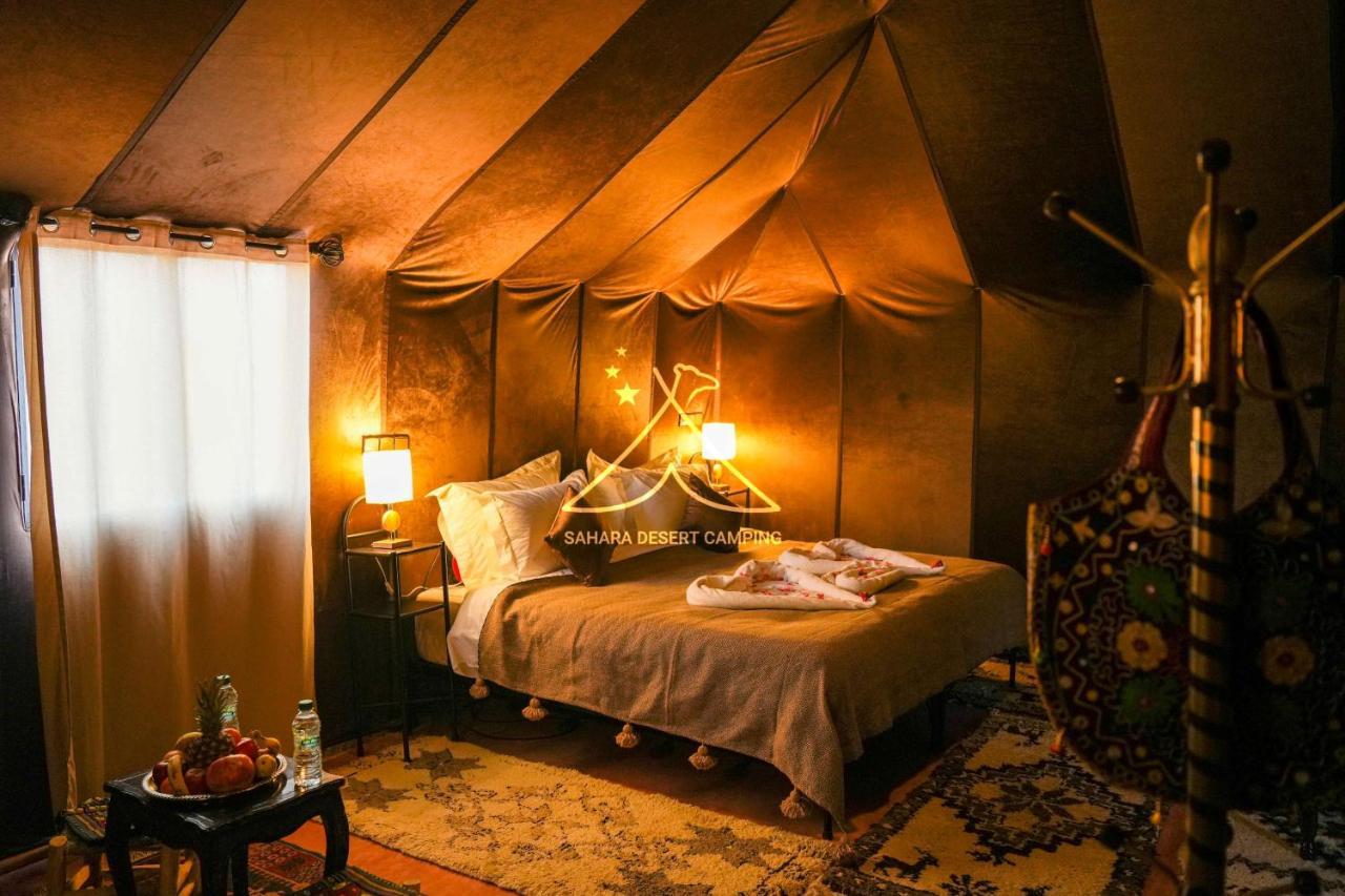 Sahara Desert Camping - Luxury Desert Camp Merzouga แอรฟูด ภายนอก รูปภาพ