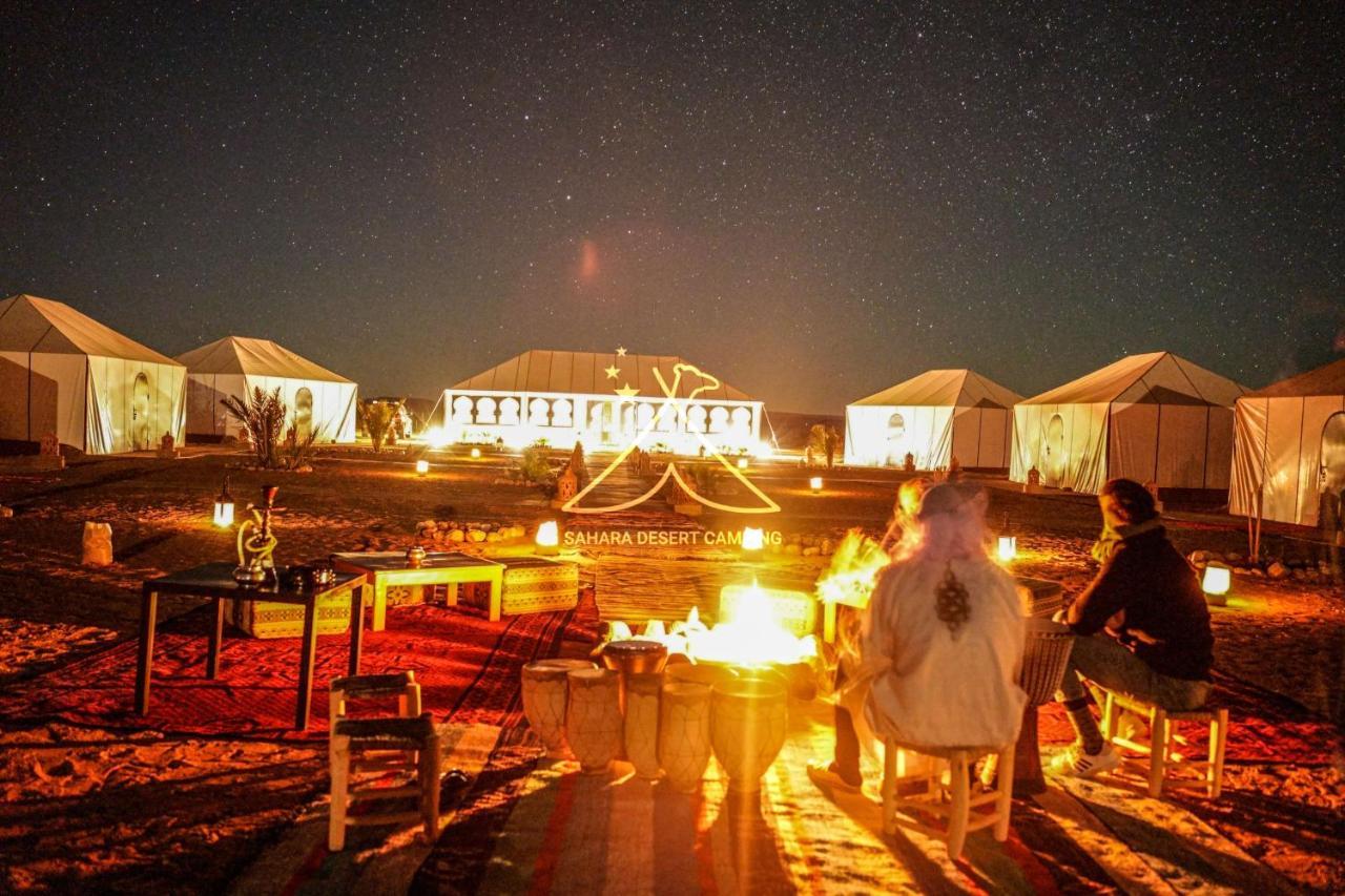 Sahara Desert Camping - Luxury Desert Camp Merzouga แอรฟูด ภายนอก รูปภาพ
